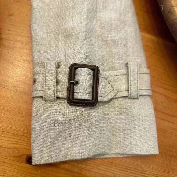 Ann Taylor LOFT Linen Belted Jacket Blazer NWOT women 6 - Picture 5 of 11